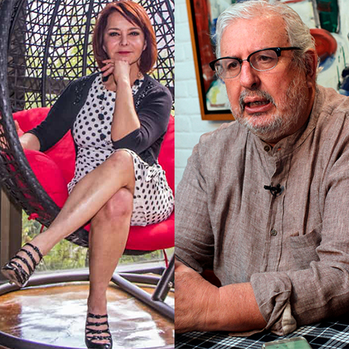 La relación de amor entre Purificación Carpinteyro y Marco Rascón