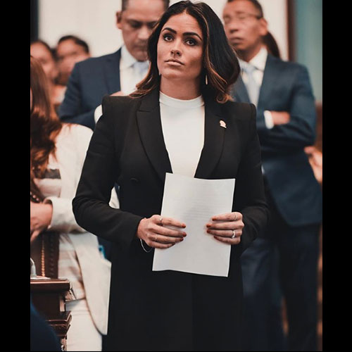 Alessandra Rojo de la Vega, la socialité del Congreso de la CDMX