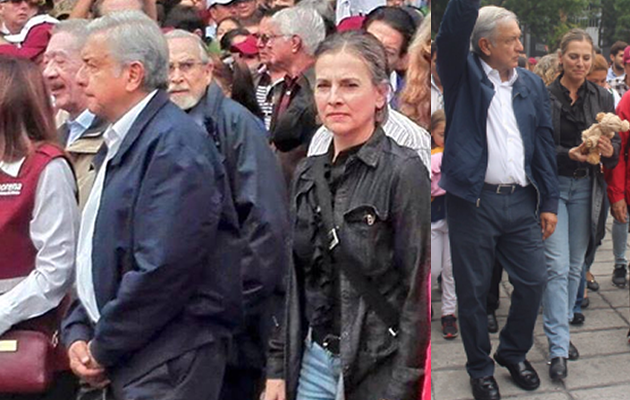 Quien marcho junto a Andres Manuel Lopez Obrador