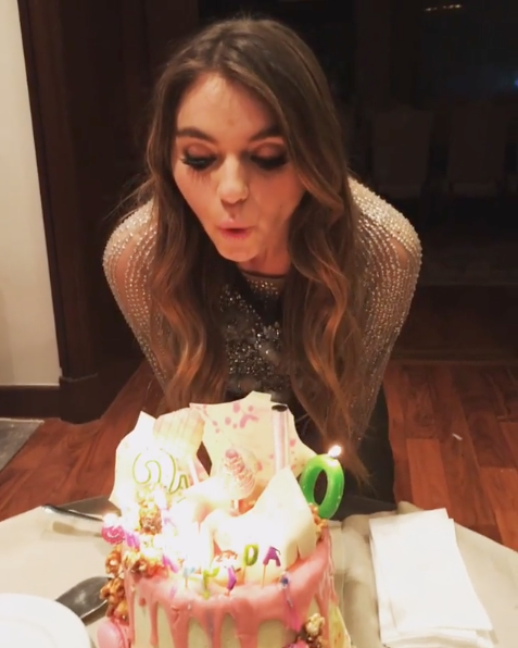 cumpleaños 20 de Sofía