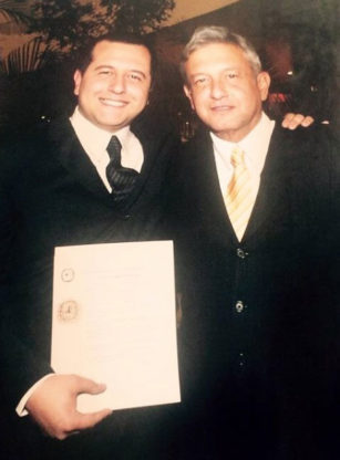 políticos celebran a sus padres