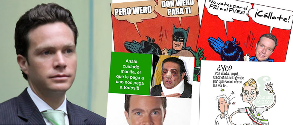 Memes “cacheteros” de Manuel Velasco