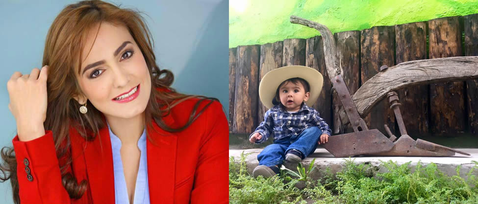 El hijo de Iris Vianey Mendoza se hace mayor